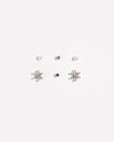 Snowflake Earring Set