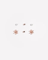 Snowflake Earring Set