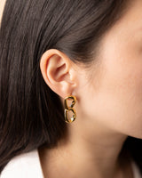 Double Link Chain Earrings