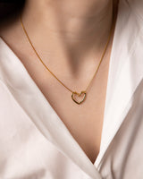 Intertwined Heart Necklace