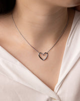 Intertwined Heart Necklace