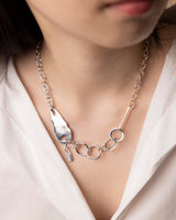 Abstract Chain Link Necklace