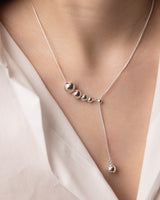 Silver Bead Necklace