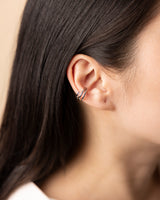 Triple Spiral Ear Cuff