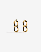 Double Link Chain Earrings