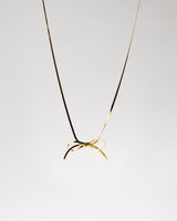 Bow Herringbone Necklace