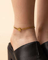 Smiley Chain Anklet