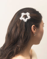 Fuzzy Star Hair Clip