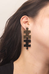 Puzzle Earrings