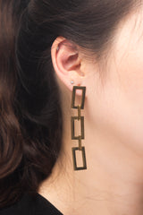 Geo Chain Earrings