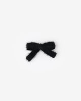 Fuzzy Bow Hair Clip