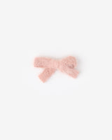 Fuzzy Bow Hair Clip