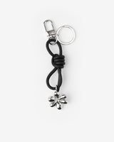 Leather Flower Bag Charm