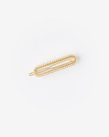 Skinny Pearl Metal Barrette