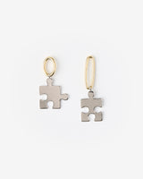 Asymmetrical Puzzle Earrings