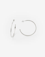 Skinny Pavé Hoops