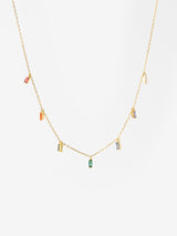 Rainbow Gem Necklace