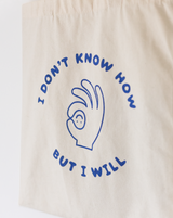 I Will Canvas Tote Bag